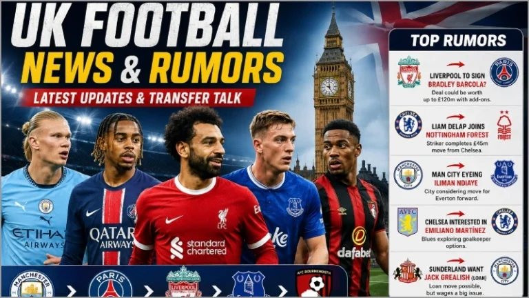 UK Football News and Rumors