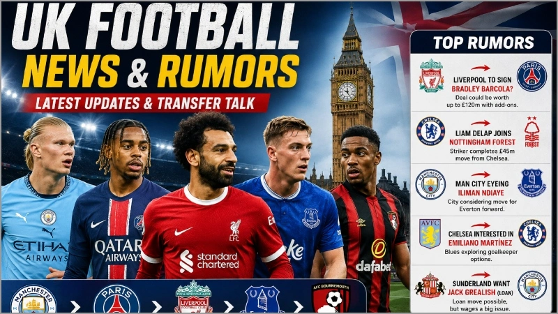 UK Football News and Rumors
